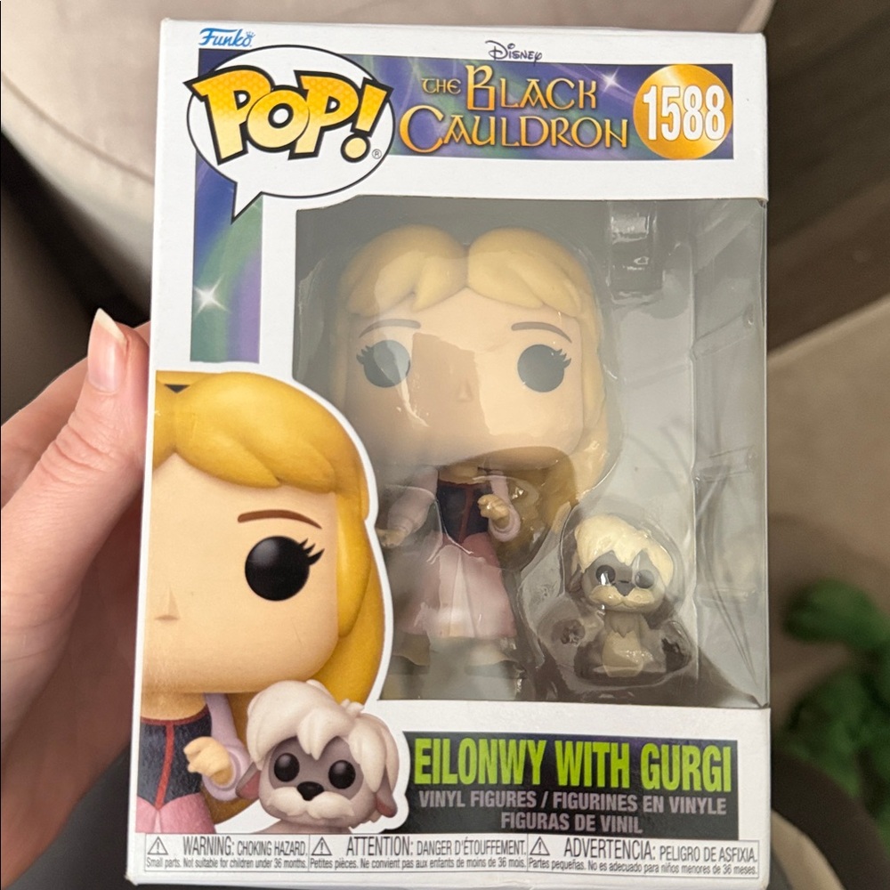 Disney Funko Black Cauldron Eilonwy with Gurgi Pop Figure 1588